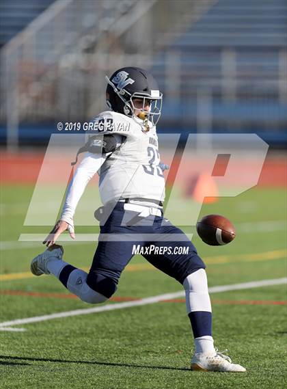 Thumbnail 1 in St. Joseph-by-the-Sea vs. Moore Catholic (NYCHSFL AA-2 Final) photogallery.