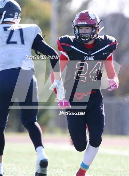Thumbnail 3 in St. Joseph-by-the-Sea vs. Moore Catholic (NYCHSFL AA-2 Final) photogallery.