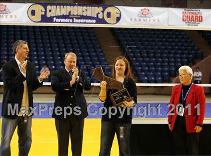 Thumbnail 2 in Tri-City Christian vs. Branson (CIF D5 State Final) photogallery.