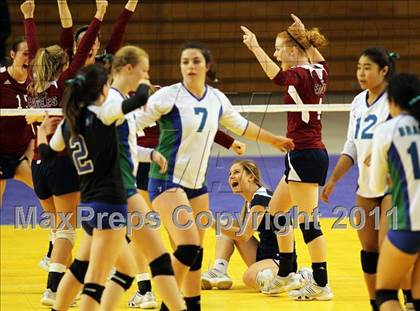 Thumbnail 3 in Tri-City Christian vs. Branson (CIF D5 State Final) photogallery.
