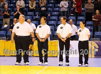 Thumbnail 2 in Tri-City Christian vs. Branson (CIF D5 State Final) photogallery.
