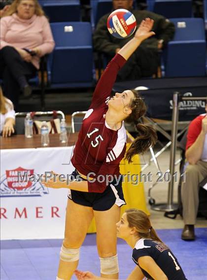 Thumbnail 2 in Tri-City Christian vs. Branson (CIF D5 State Final) photogallery.