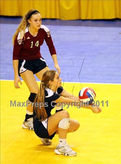 Thumbnail 3 in Tri-City Christian vs. Branson (CIF D5 State Final) photogallery.