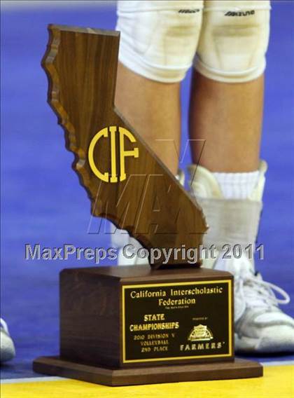 Thumbnail 2 in Tri-City Christian vs. Branson (CIF D5 State Final) photogallery.