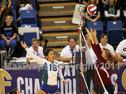 Thumbnail 3 in Tri-City Christian vs. Branson (CIF D5 State Final) photogallery.