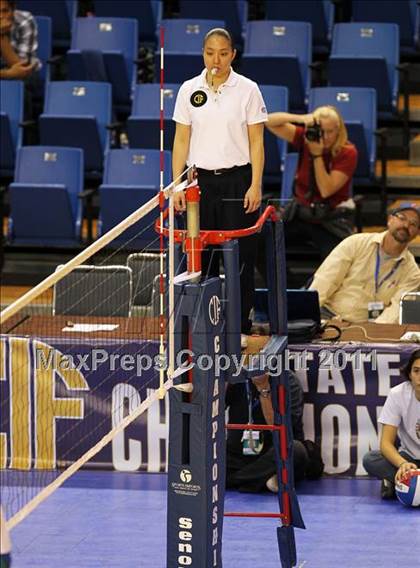 Thumbnail 3 in Tri-City Christian vs. Branson (CIF D5 State Final) photogallery.