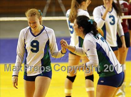 Thumbnail 2 in Tri-City Christian vs. Branson (CIF D5 State Final) photogallery.