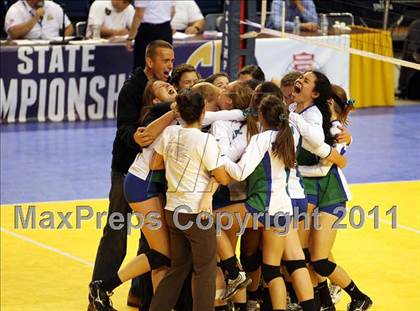 Thumbnail 1 in Tri-City Christian vs. Branson (CIF D5 State Final) photogallery.