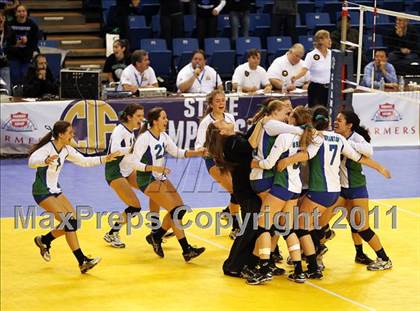 Thumbnail 3 in Tri-City Christian vs. Branson (CIF D5 State Final) photogallery.