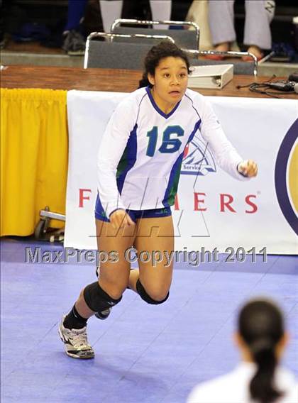Thumbnail 3 in Tri-City Christian vs. Branson (CIF D5 State Final) photogallery.
