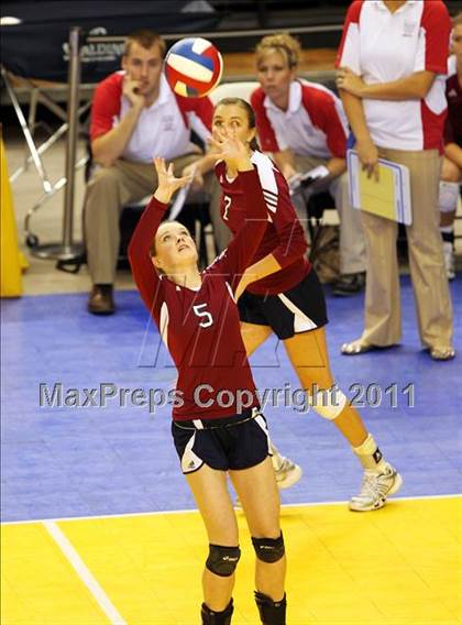 Thumbnail 3 in Tri-City Christian vs. Branson (CIF D5 State Final) photogallery.