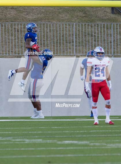Thumbnail 2 in Westlake vs Beuamont West Brook (UIL 6A Semifinal Playoff) photogallery.