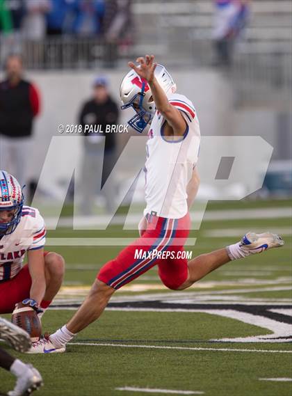 Thumbnail 1 in Westlake vs Beuamont West Brook (UIL 6A Semifinal Playoff) photogallery.