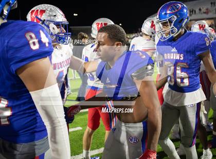 Thumbnail 2 in Westlake vs Beuamont West Brook (UIL 6A Semifinal Playoff) photogallery.