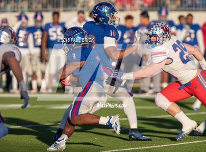 Thumbnail 1 in Westlake vs Beuamont West Brook (UIL 6A Semifinal Playoff) photogallery.