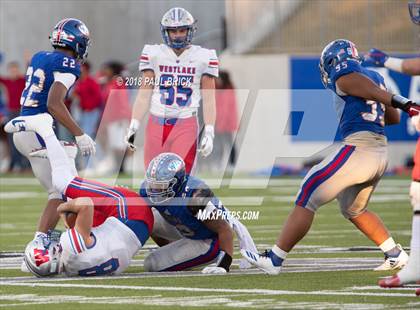 Thumbnail 1 in Westlake vs Beuamont West Brook (UIL 6A Semifinal Playoff) photogallery.