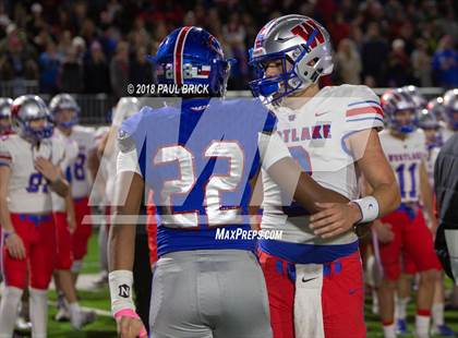 Thumbnail 1 in Westlake vs Beuamont West Brook (UIL 6A Semifinal Playoff) photogallery.