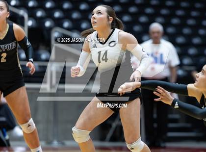 Thumbnail 2 in Iola vs. Crawford (UIL 2A D2 Volleyball Final) photogallery.