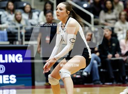 Thumbnail 1 in Iola vs. Crawford (UIL 2A D2 Volleyball Final) photogallery.