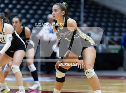 Thumbnail 2 in Iola vs. Crawford (UIL 2A D2 Volleyball Final) photogallery.