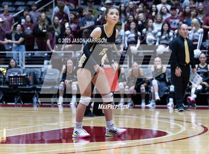 Thumbnail 2 in Iola vs. Crawford (UIL 2A D2 Volleyball Final) photogallery.