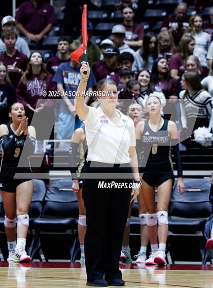 Thumbnail 2 in Iola vs. Crawford (UIL 2A D2 Volleyball Final) photogallery.