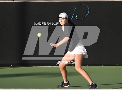 Thumbnail 2 in CIF-SS Girls Indvidual Tennis (Quarter Finals) photogallery.