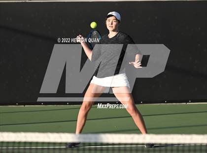 Thumbnail 3 in CIF-SS Girls Indvidual Tennis (Quarter Finals) photogallery.