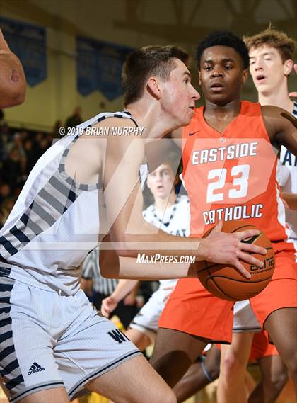 Thumbnail 2 in Eastside Catholic vs. Wilsonville (Les Schwab Invitational) photogallery.