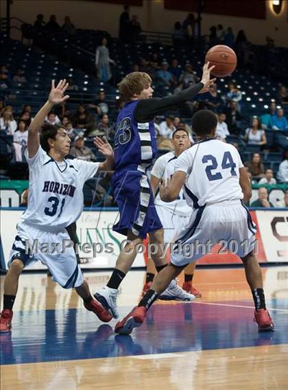 Thumbnail 3 in Foothills Christian vs Horizon (CIF SDS D5 Final) photogallery.