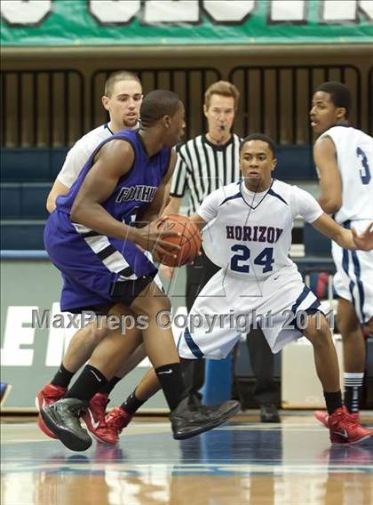 Thumbnail 1 in Foothills Christian vs Horizon (CIF SDS D5 Final) photogallery.