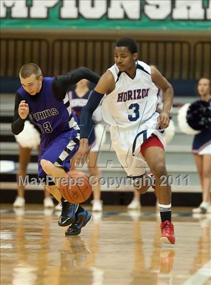Thumbnail 1 in Foothills Christian vs Horizon (CIF SDS D5 Final) photogallery.