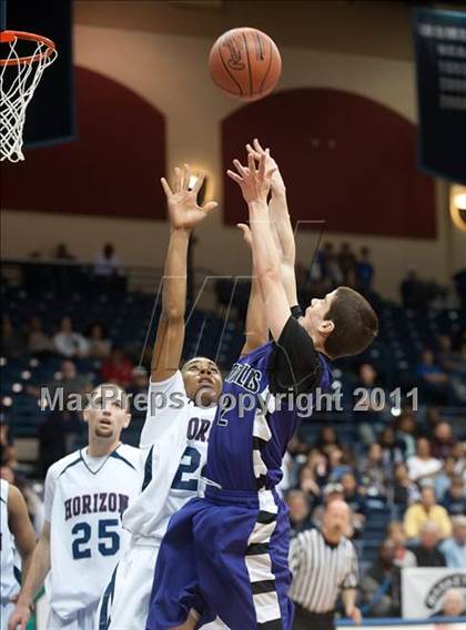 Thumbnail 1 in Foothills Christian vs Horizon (CIF SDS D5 Final) photogallery.