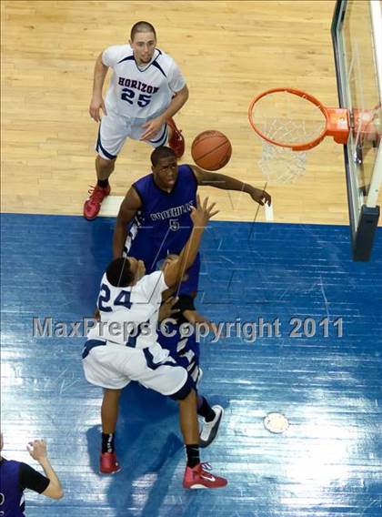 Thumbnail 2 in Foothills Christian vs Horizon (CIF SDS D5 Final) photogallery.