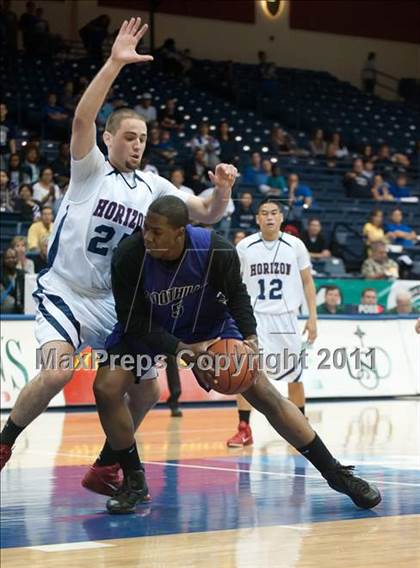Thumbnail 2 in Foothills Christian vs Horizon (CIF SDS D5 Final) photogallery.