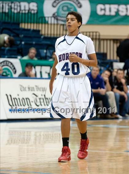 Thumbnail 2 in Foothills Christian vs Horizon (CIF SDS D5 Final) photogallery.