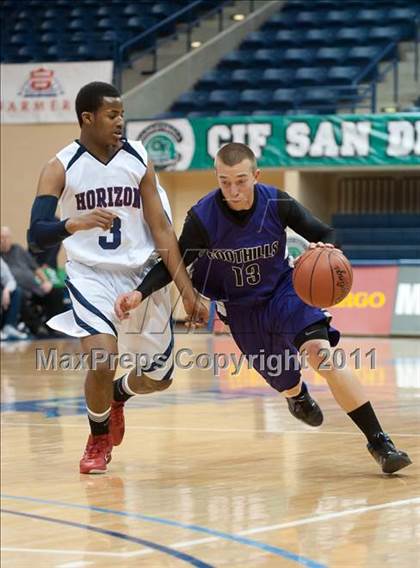 Thumbnail 3 in Foothills Christian vs Horizon (CIF SDS D5 Final) photogallery.