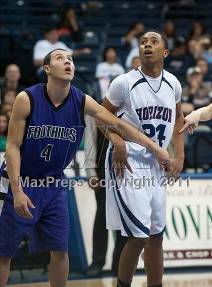 Thumbnail 3 in Foothills Christian vs Horizon (CIF SDS D5 Final) photogallery.