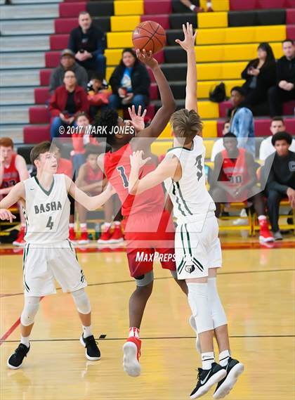 Thumbnail 2 in Basha vs. Coronado (Hoophall West) photogallery.