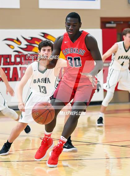 Thumbnail 2 in Basha vs. Coronado (Hoophall West) photogallery.