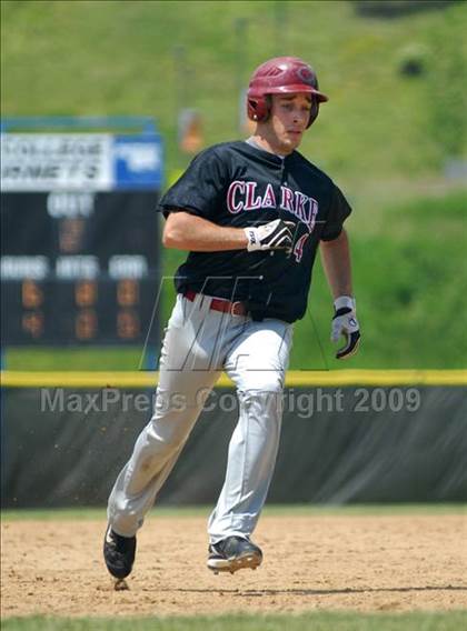 Thumbnail 2 in Clarke vs. Maine-Endwell (NYSPHSAA Class A Semifinal) photogallery.