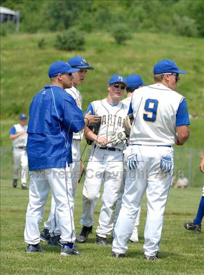 Thumbnail 2 in Clarke vs. Maine-Endwell (NYSPHSAA Class A Semifinal) photogallery.