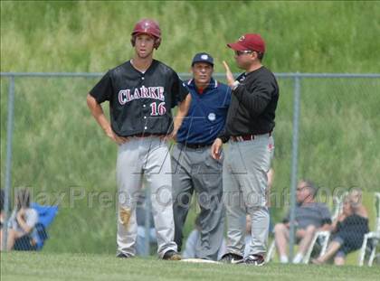 Thumbnail 2 in Clarke vs. Maine-Endwell (NYSPHSAA Class A Semifinal) photogallery.