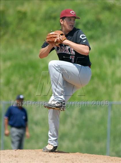 Thumbnail 2 in Clarke vs. Maine-Endwell (NYSPHSAA Class A Semifinal) photogallery.