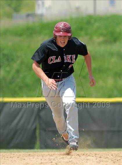 Thumbnail 2 in Clarke vs. Maine-Endwell (NYSPHSAA Class A Semifinal) photogallery.