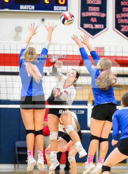 Thumbnail 3 in St. David vs Mogollon (AIA 1A State Finals) photogallery.