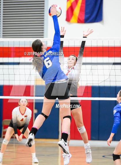 Thumbnail 2 in St. David vs Mogollon (AIA 1A State Finals) photogallery.