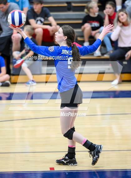 Thumbnail 2 in St. David vs Mogollon (AIA 1A State Finals) photogallery.