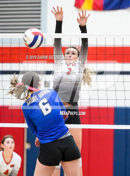 Thumbnail 1 in St. David vs Mogollon (AIA 1A State Finals) photogallery.