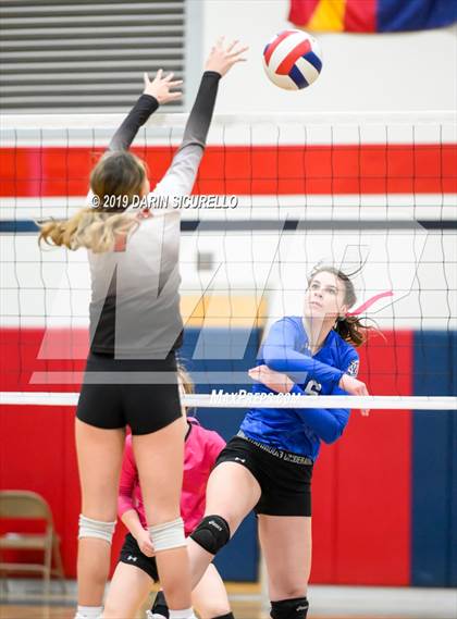 Thumbnail 1 in St. David vs Mogollon (AIA 1A State Finals) photogallery.